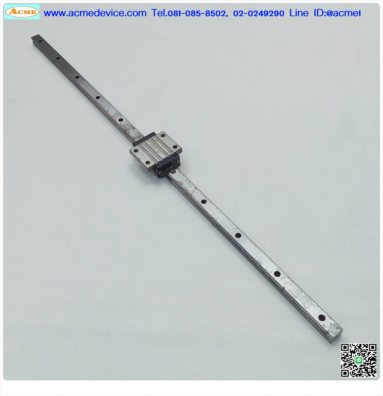Linear Block and Rail Misumi รุ่น SXWT24, รางสไลด์ขนาด 15 mm x 640 mm
