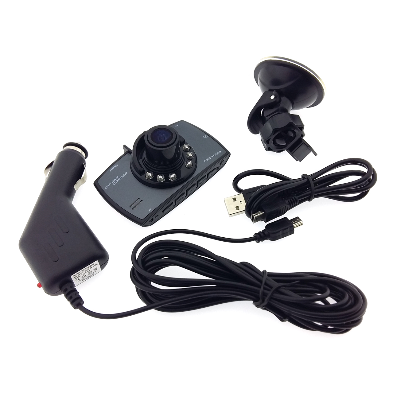 กล้องติดรถยนต์ Full-HD 1920P S550 แท้ 2.7นิ้ว สีดำ