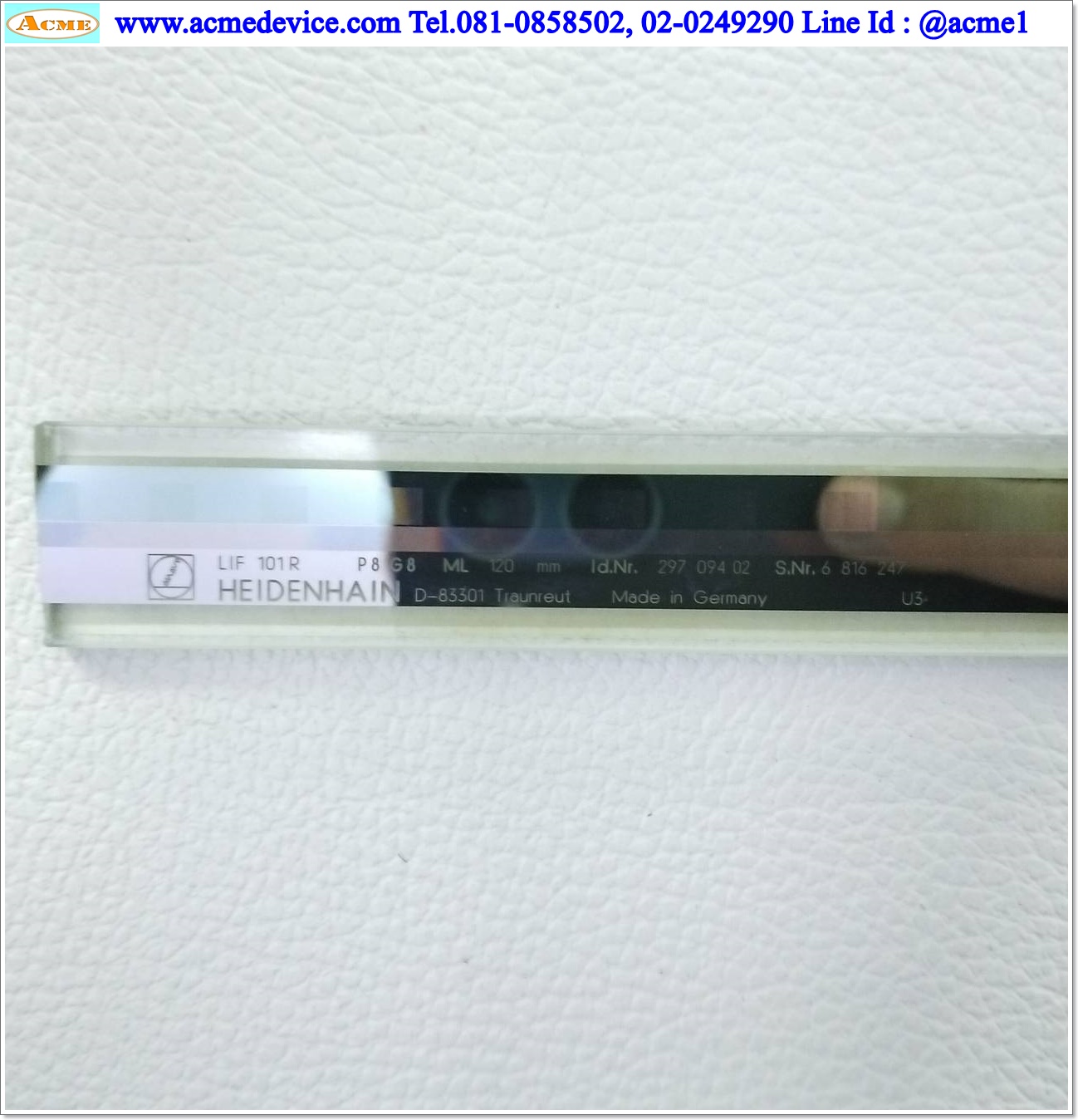 Linear Encoders Hidenhain รุ่น LIF 101 R, ขนาด 20 x 150 mm., ML 120 mm.,