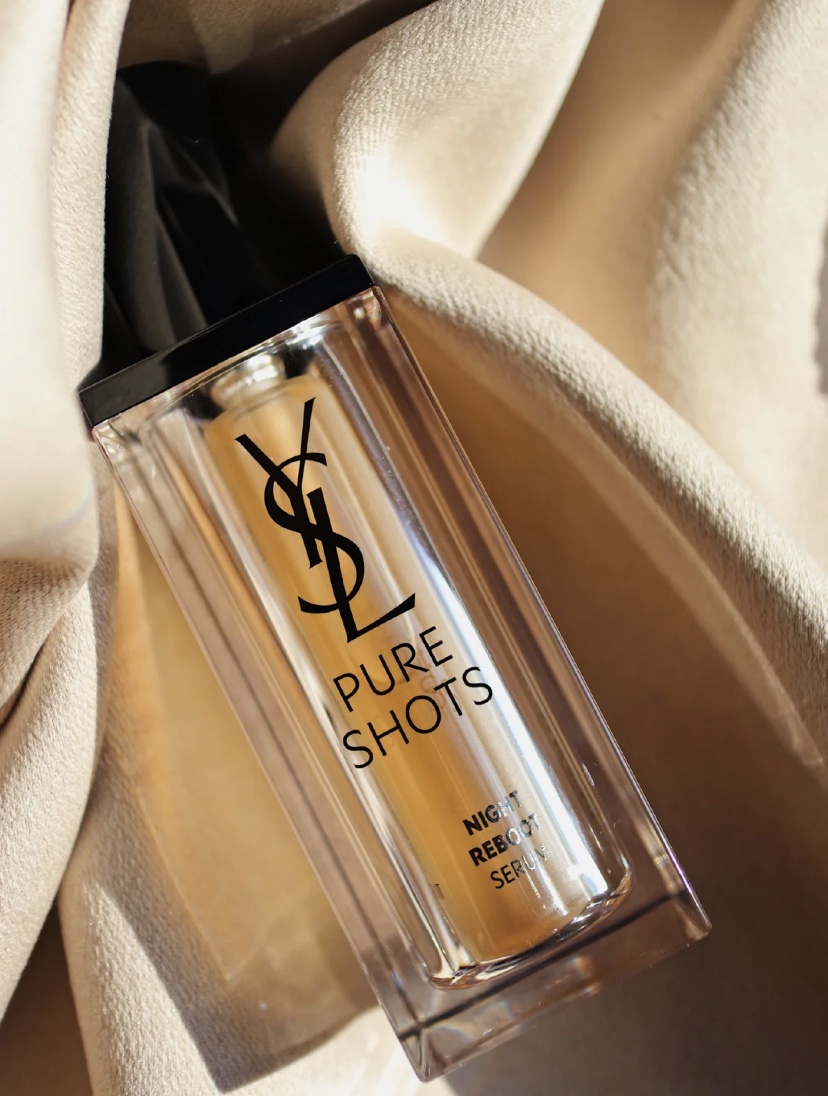 บำรุงผิวอีฟแซง YSL - Pure Shots Night Reboot Serum Fleur De Cactus+Acide Glycolique 50ml
