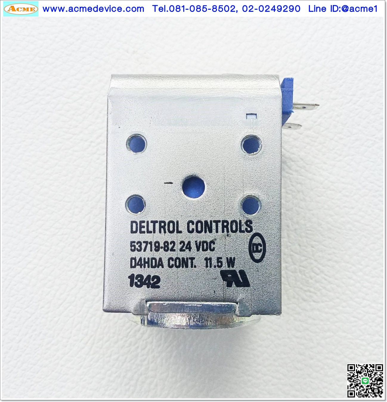 Solenoid Deltrol Controls รุ่น 53719-82, 11.5W, 24VDC