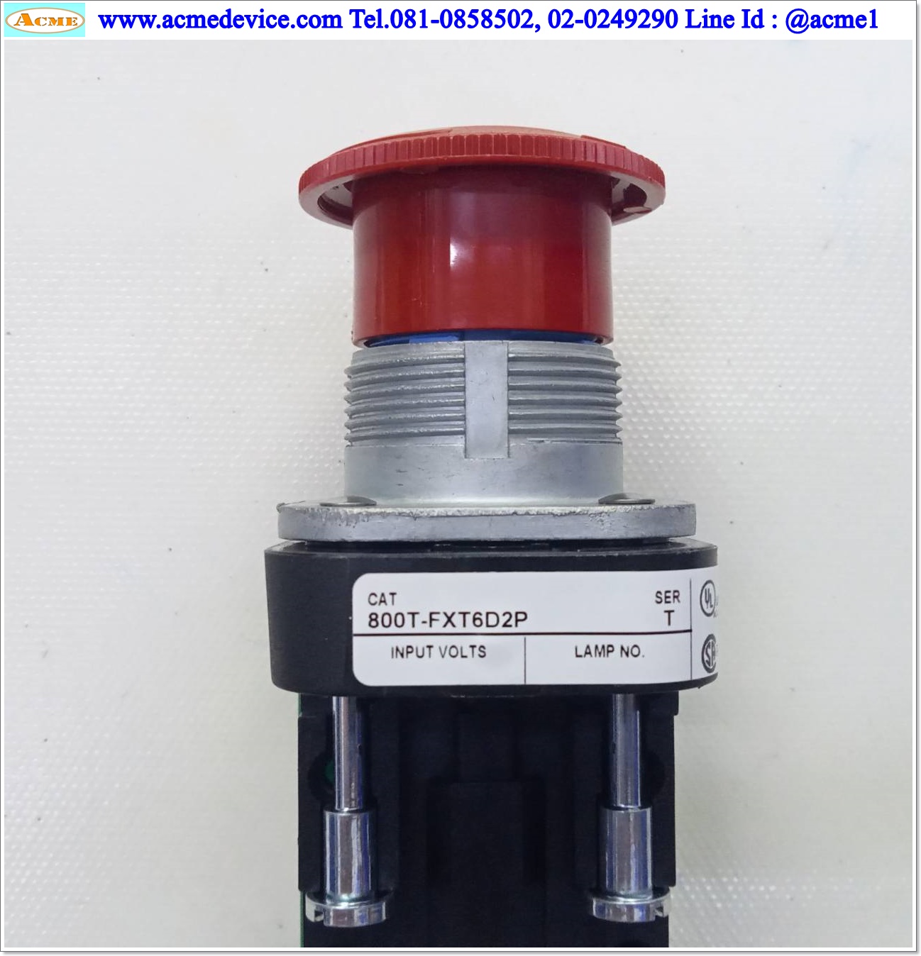 Twist Release Switch Allen-Bradley รุ่น 800T-FXT6D2P