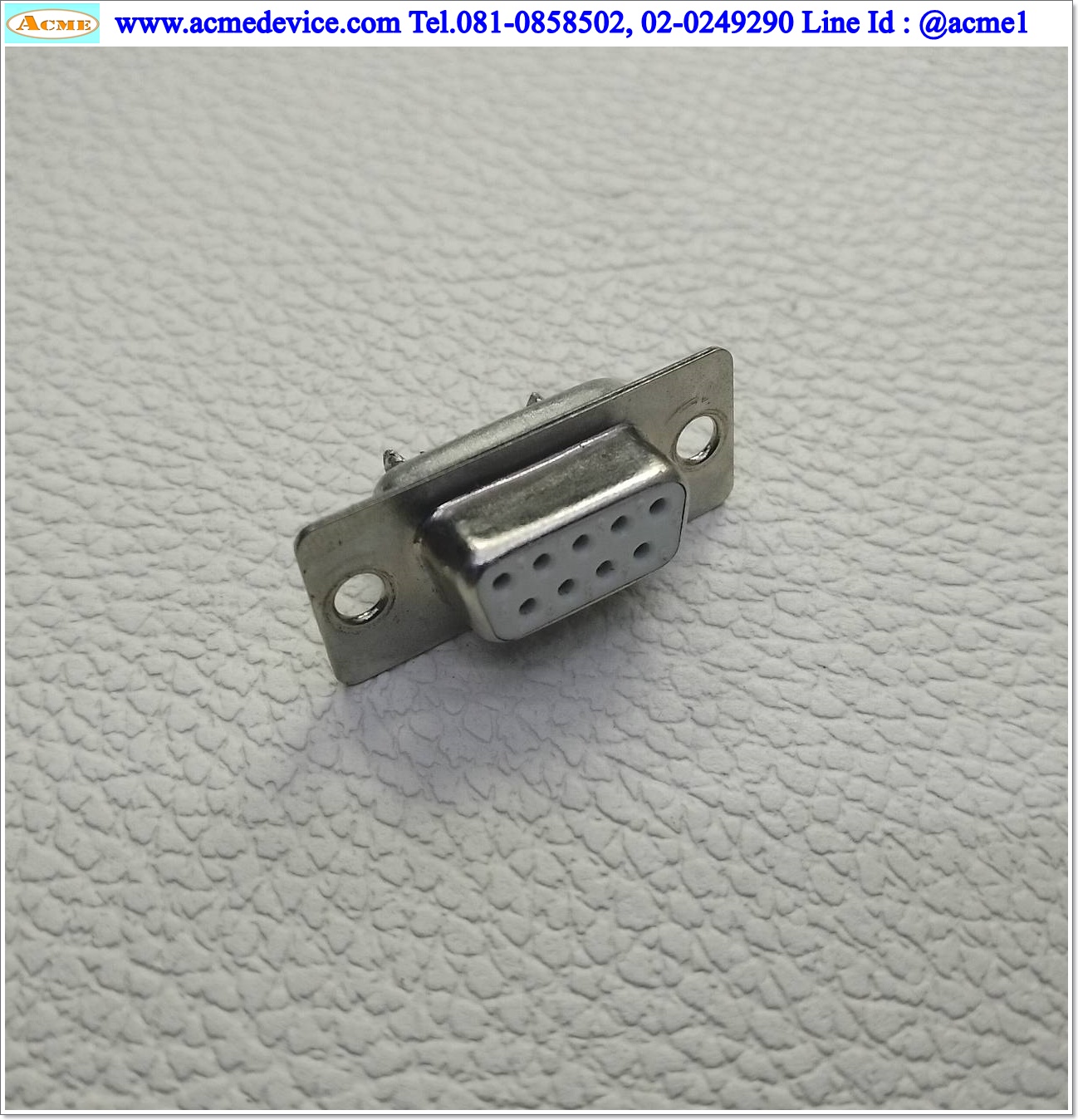 D-SUB รุ่น DB9 (ตัวเมีย-ทอง)