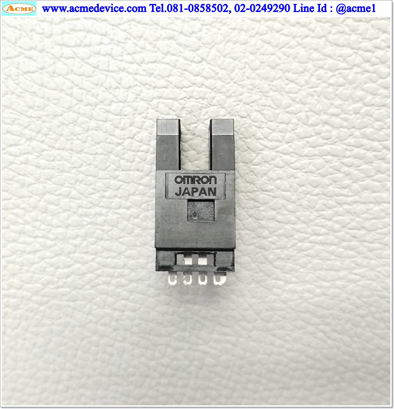 Photoelectric Omron รุ่น EE-SX673, ระยะ 5mm, NPN, Dark-ON / Light-ON, (ไม่มี Connector EE-1001)