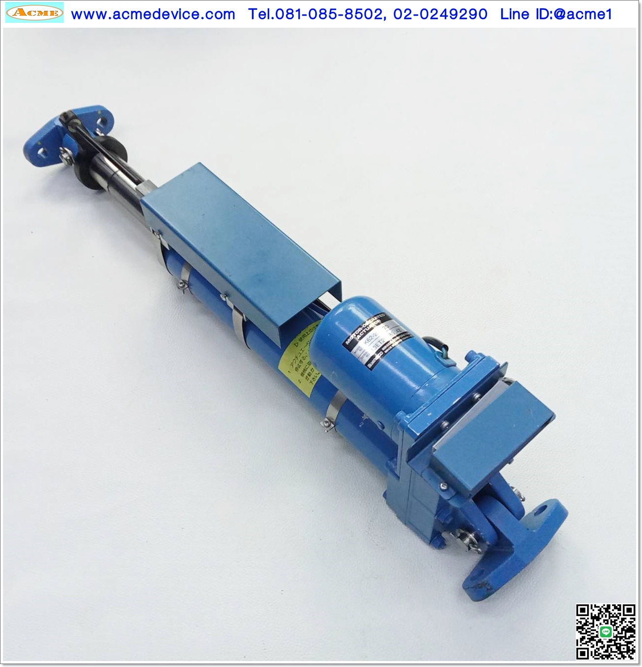 แกนสําเร็จรูป Actuator Nireco รุ่น K62-200-20, Stroke 185mm, Speed 20mm/s, voltage 36Vdc (2A)