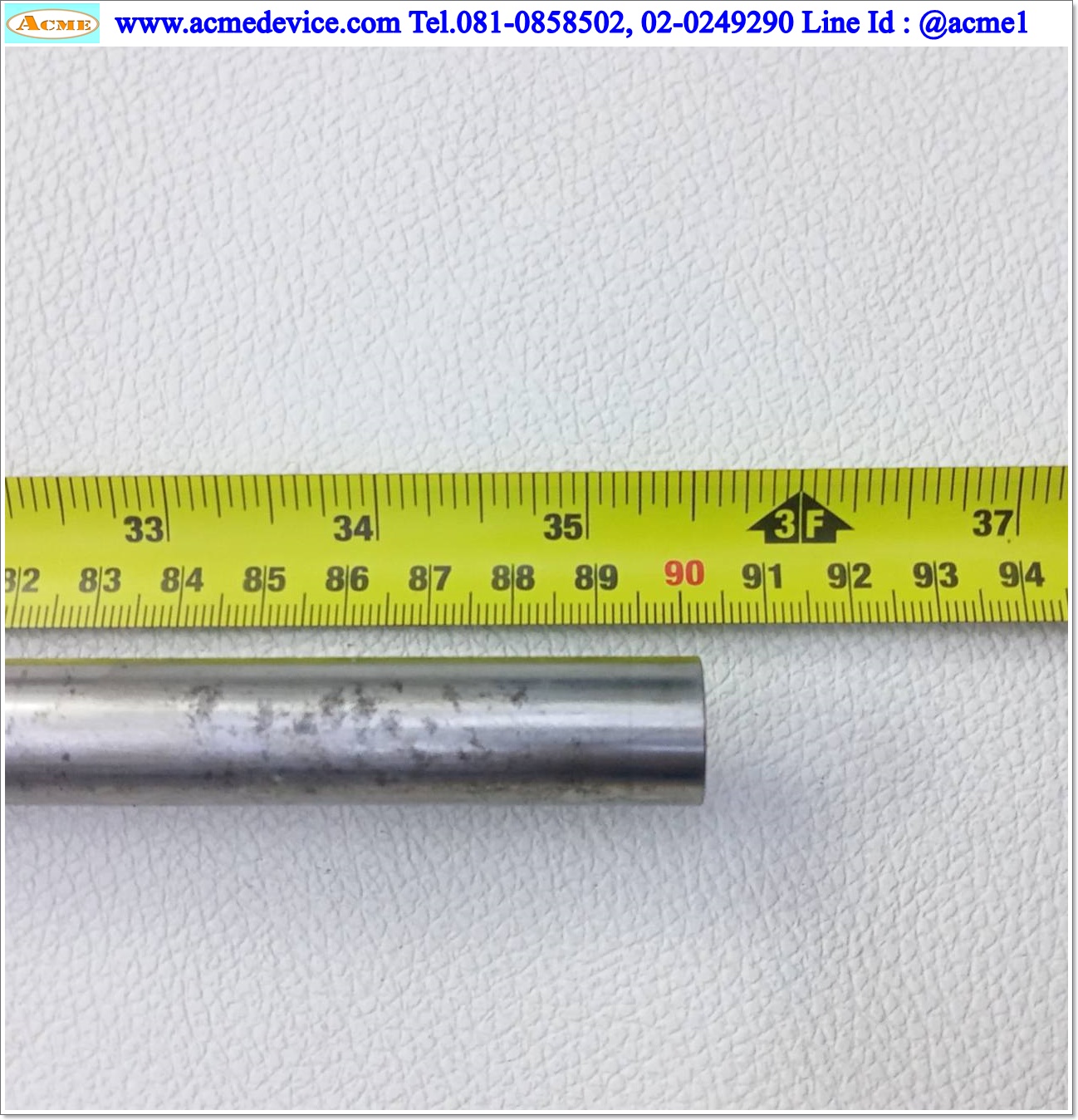 Linear Bushing and Shafts Misumi รุ่น SLMU12, เพลาโต 12 mm. x 690 mm.