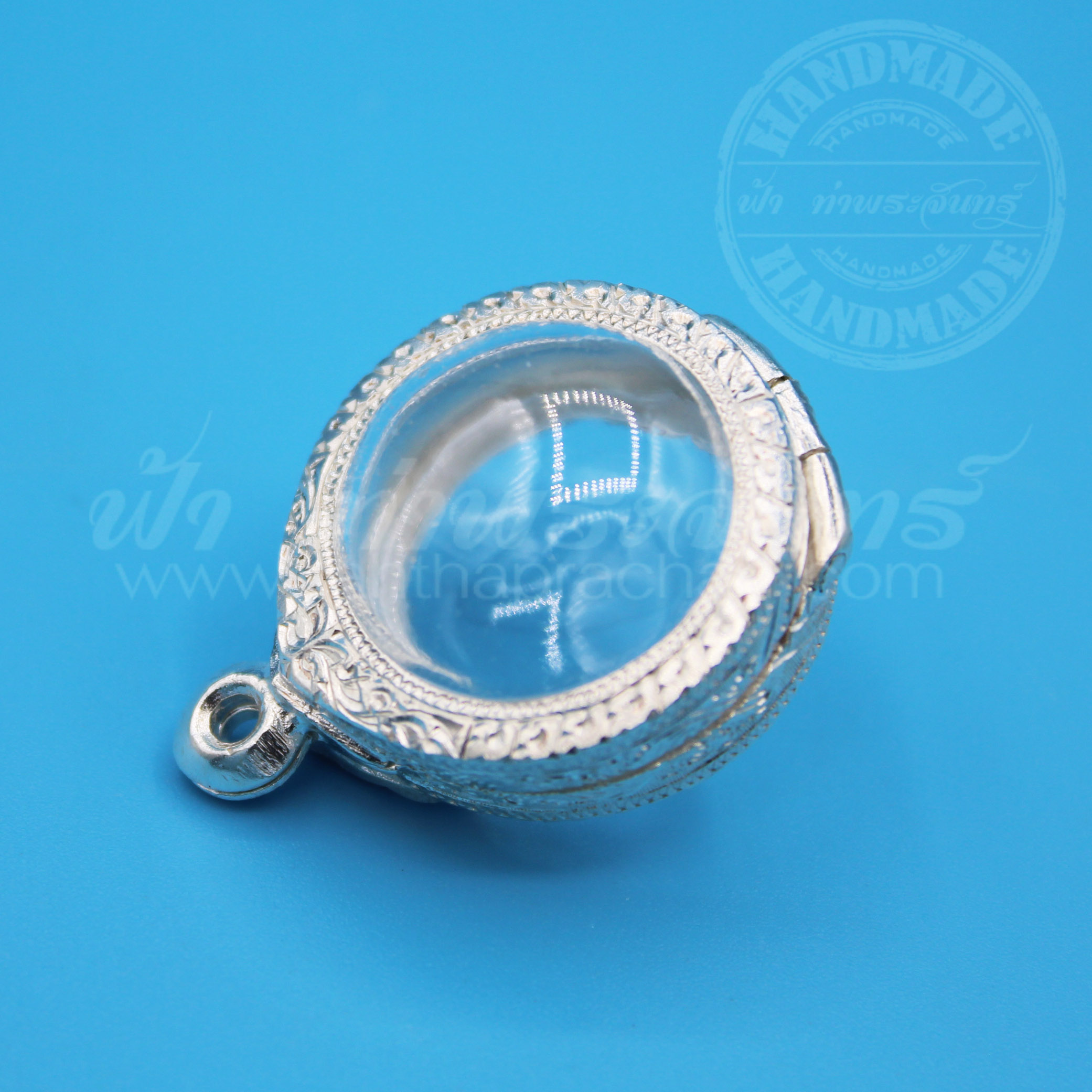 ตลับลูกอม เงินแกะลาย 92.5%