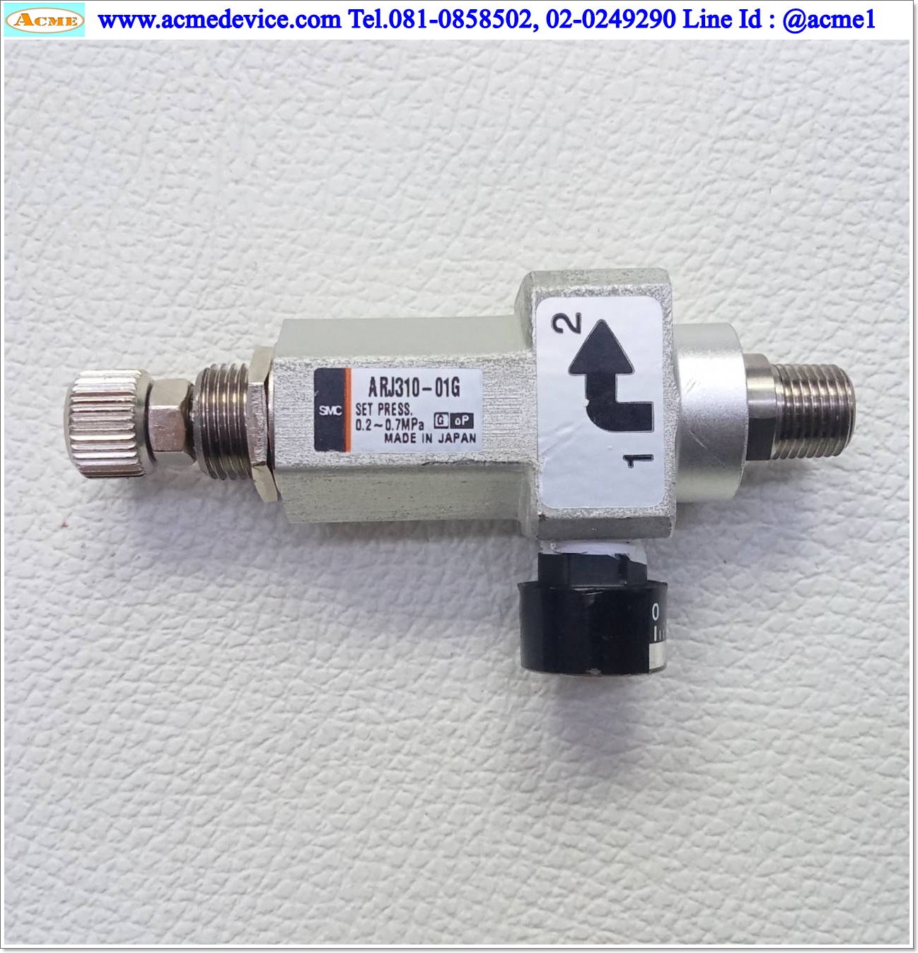 Regulator SMC รุ่น ARJ310-01G, 0.2-0.7MPa