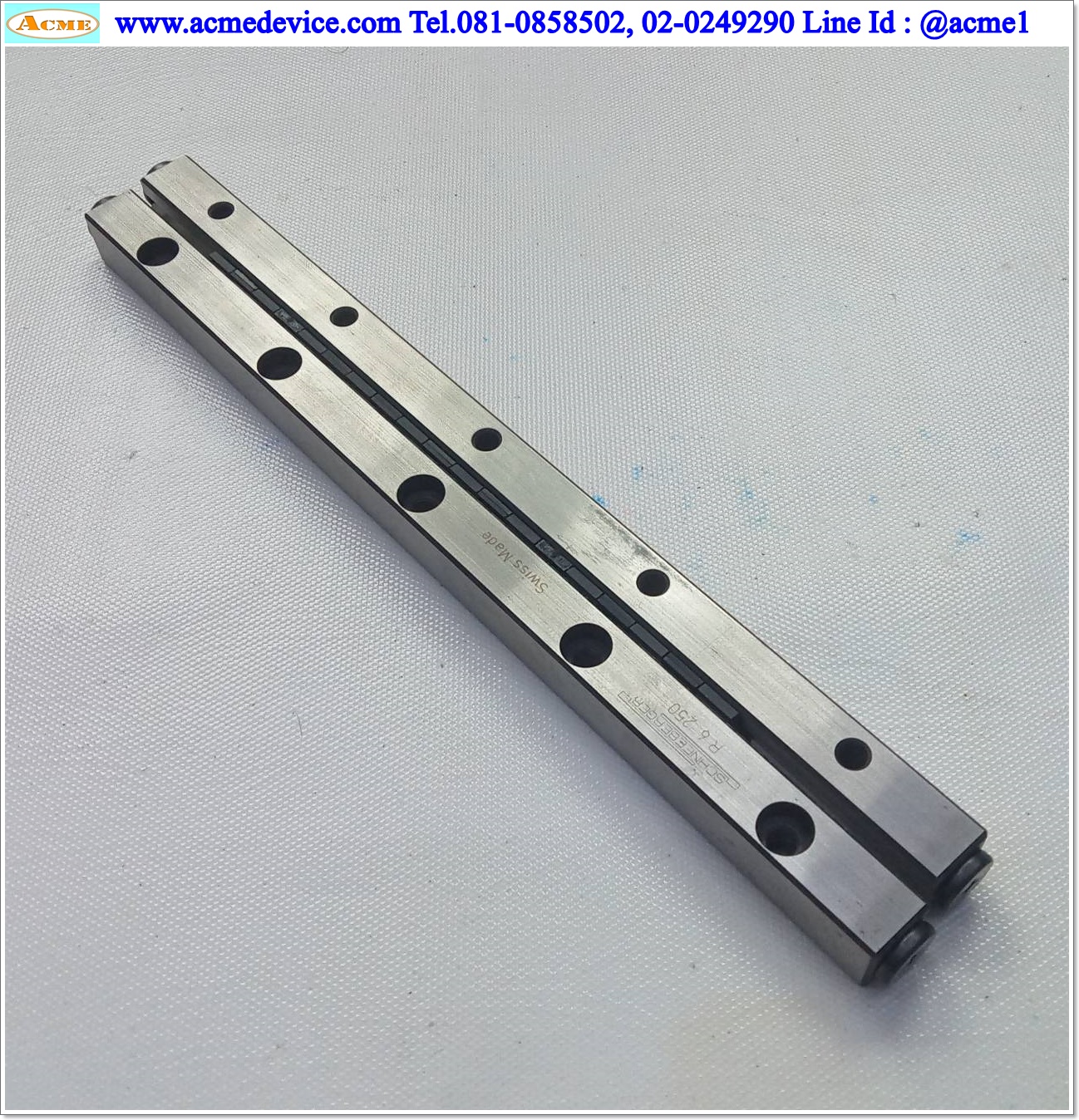 Cross-Roller Guide Schneeberger รุ่น R 6 250, ขนาด 31 x 255, Stroke 160 mm.