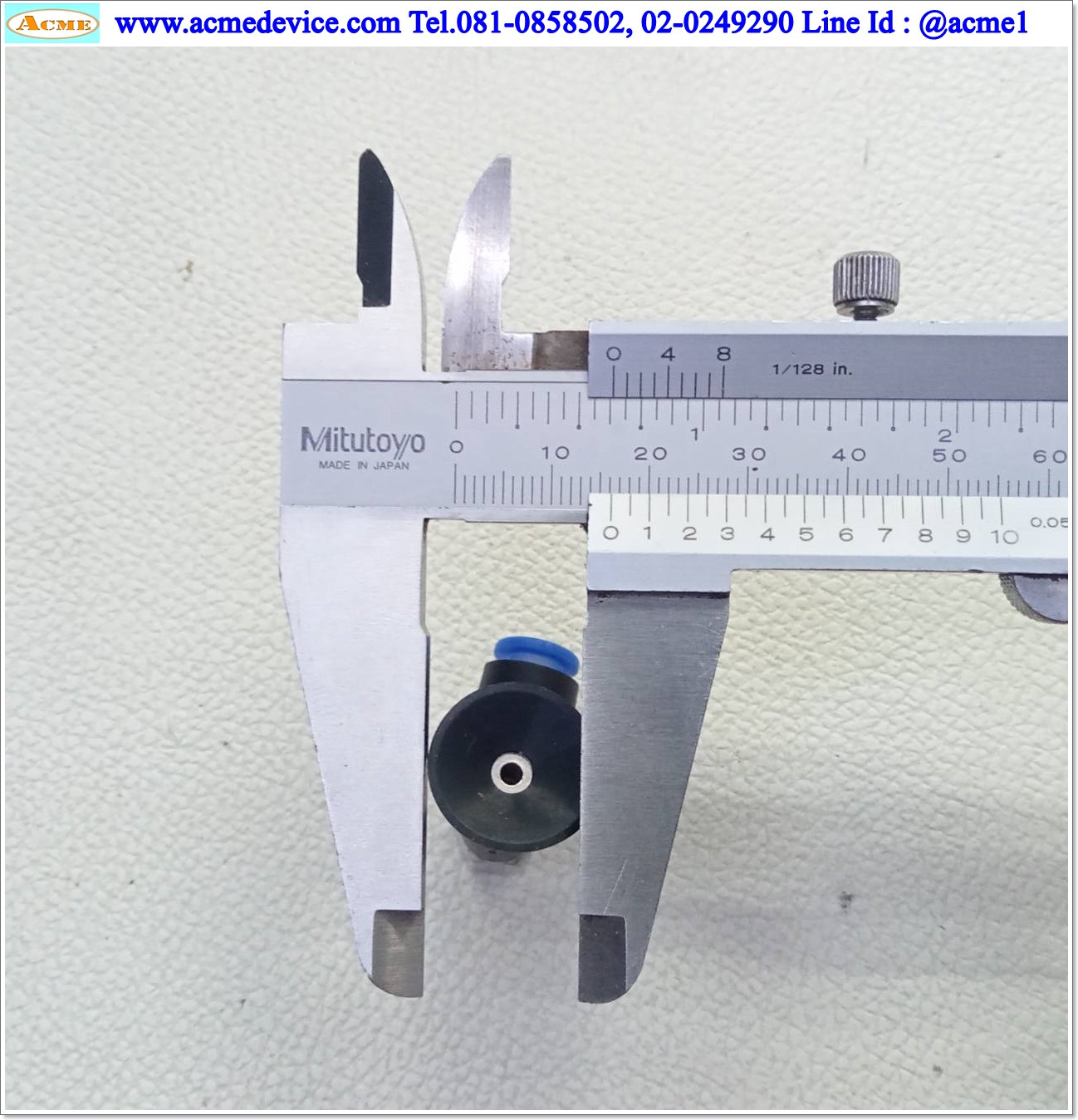 Vacuum Pad รุ่น ZPR16UN-06-B5, Pad dia 16mm, Port size 6mm