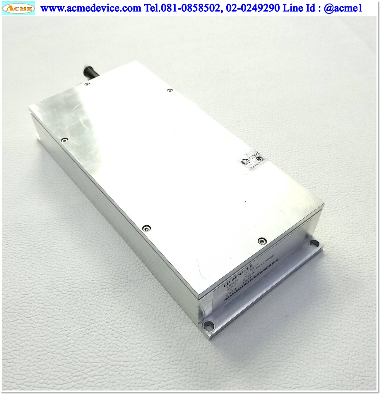 Laser LD Module Hamamatsu รุ่น L10348-12, FAP800-12W-804.0, Coherent