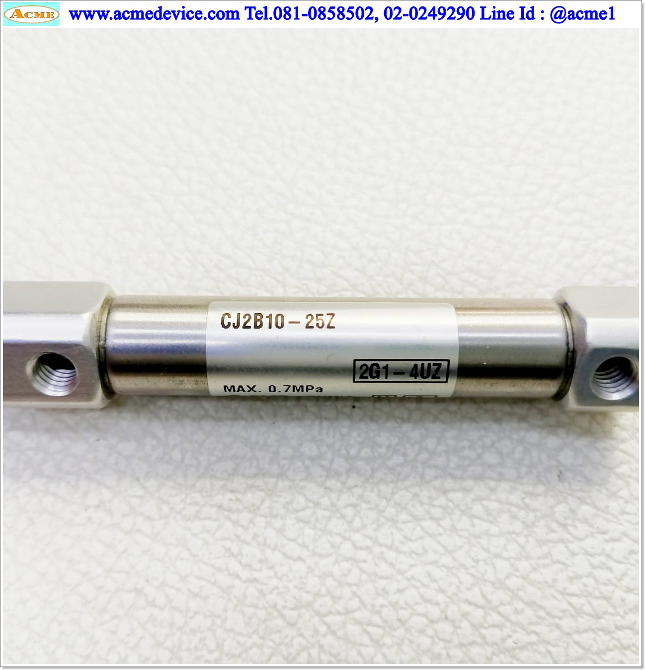 Air Cylinder SMC รุ่น CJ2B10-25Z, Bore 10 mm., Stroke 25 mm.