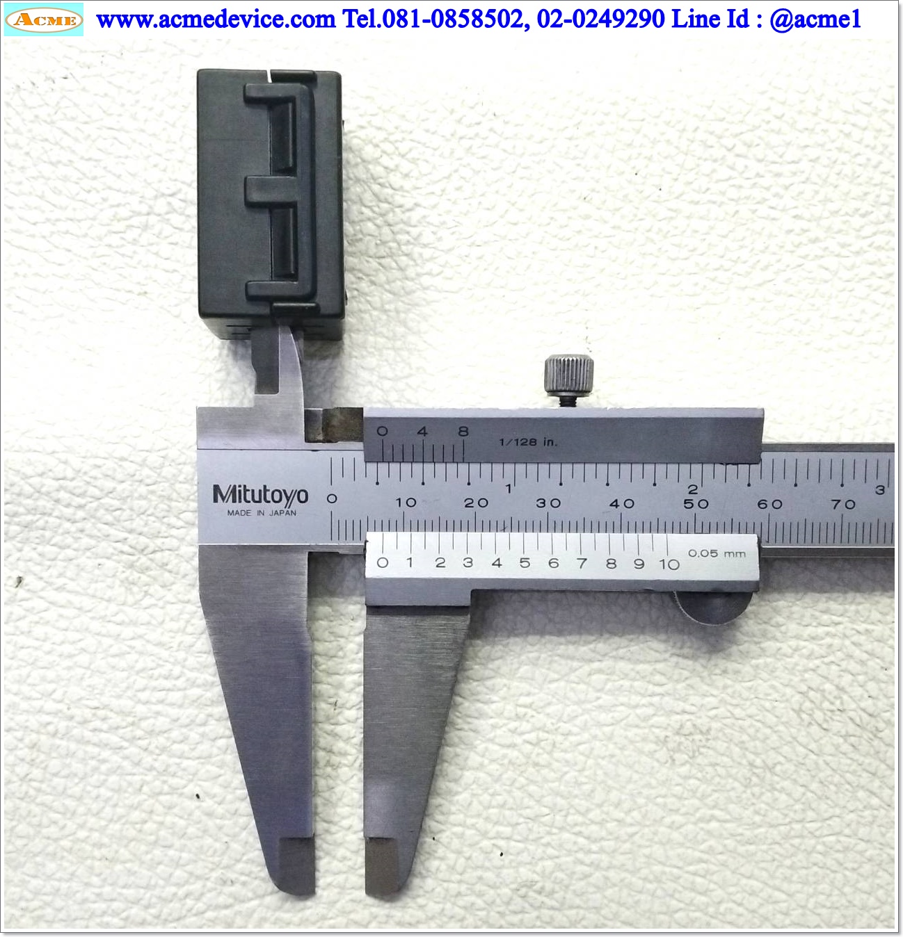 Ferrite Clamp, แกนเฟอร์ไรต์แบบรัดข้อ รุ่น Dia 7 mm., ขนาด 19 mm. x 32 mm.