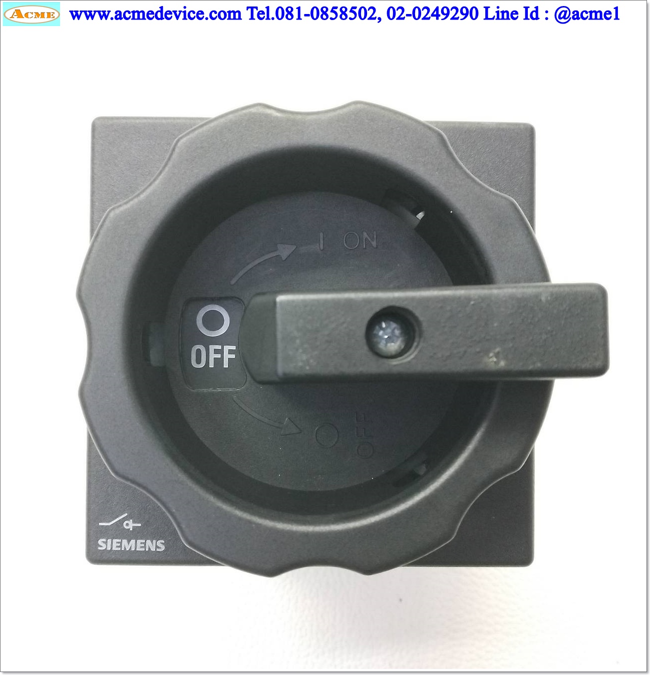 Load Break Switch Siemens รุ่น 3LD2504-0TK51, 4P, 63A, IP65, Box Terminal