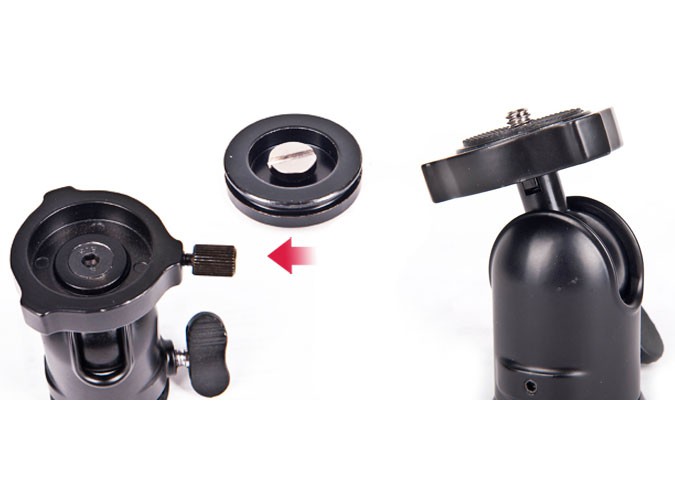 ขาตั้งกล้องพร้อมหัวบอล สุดคุ้มยี่ห้อWeifeng WF-3642B สำหรับกล้องDSLR ทุกรุ่น