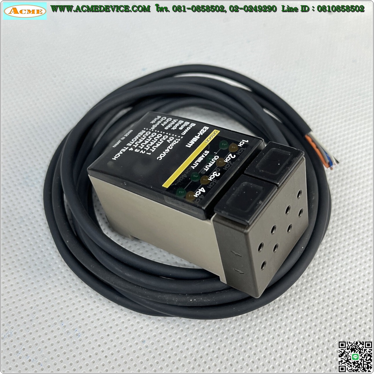 Fiber Amp Omron รุ่น E3X-NM11, NPN