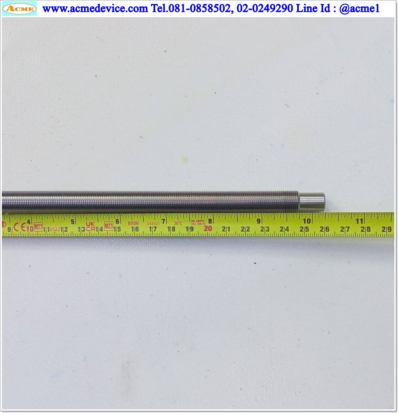Lead Screw Universal รุ่น 3,977,269, Diameter 1/2", Lead 0.040", Travel 14"