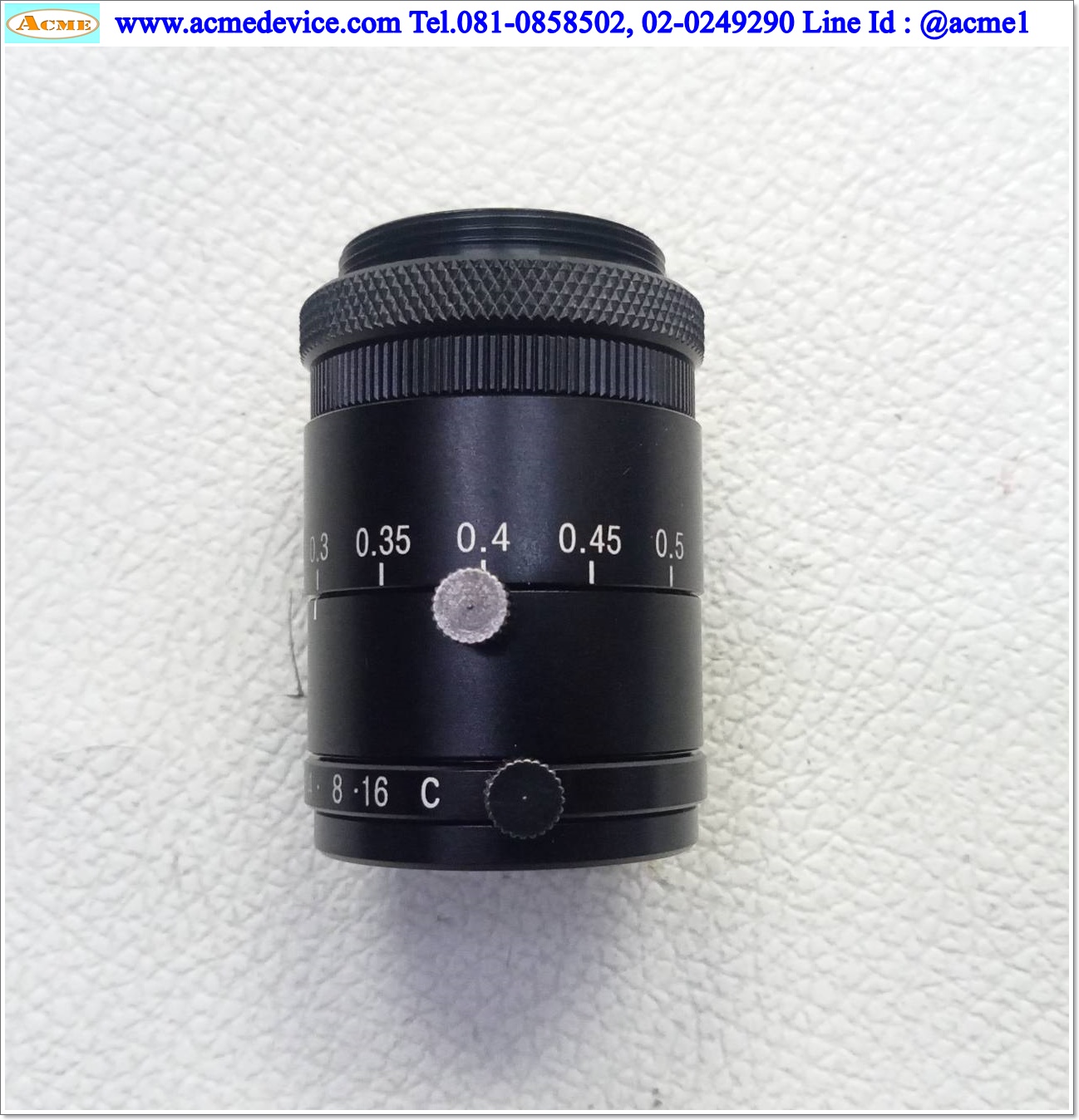 Lens Vital รุ่น LDA35, 35mm., 0.3x-0.5x, C mount