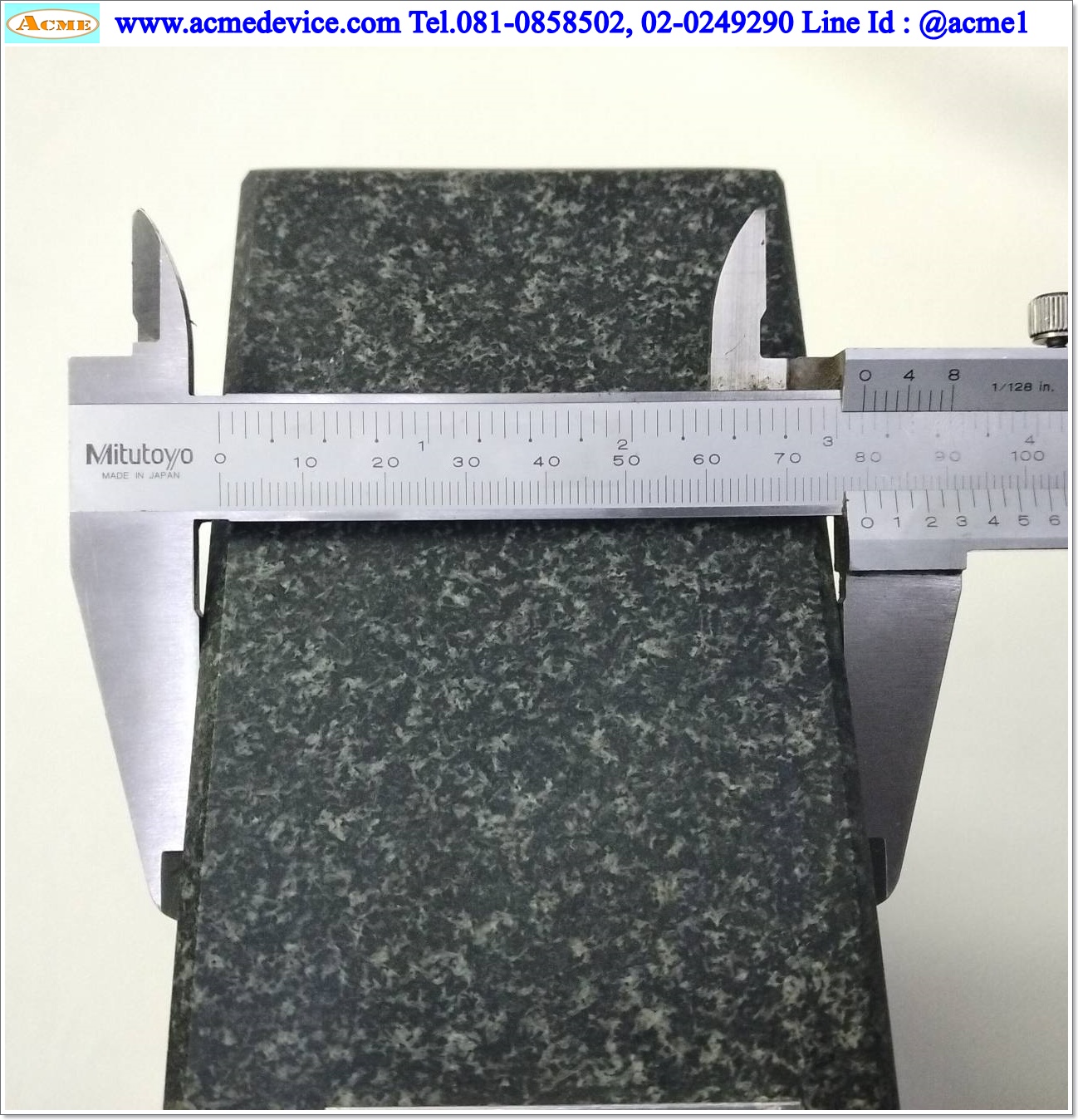 Granite Precition Stone Surface Plate Eron รุ่น E-230, ขนาด 300 mm x 300 mm x 79 mm.