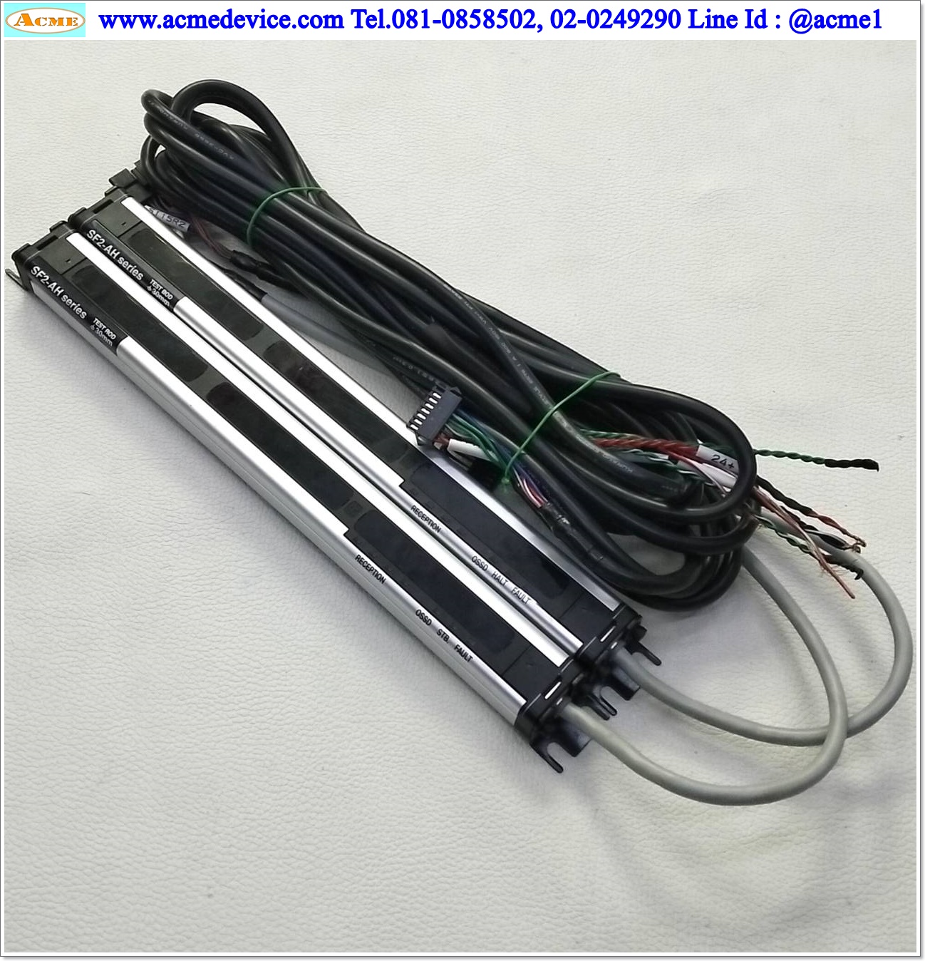 Area Sensor SUNX รุ่น SF2-AH12 P + SF2-AH12 D, ยาว 270 mm, ระยะ 0.3 to 7M, NPN