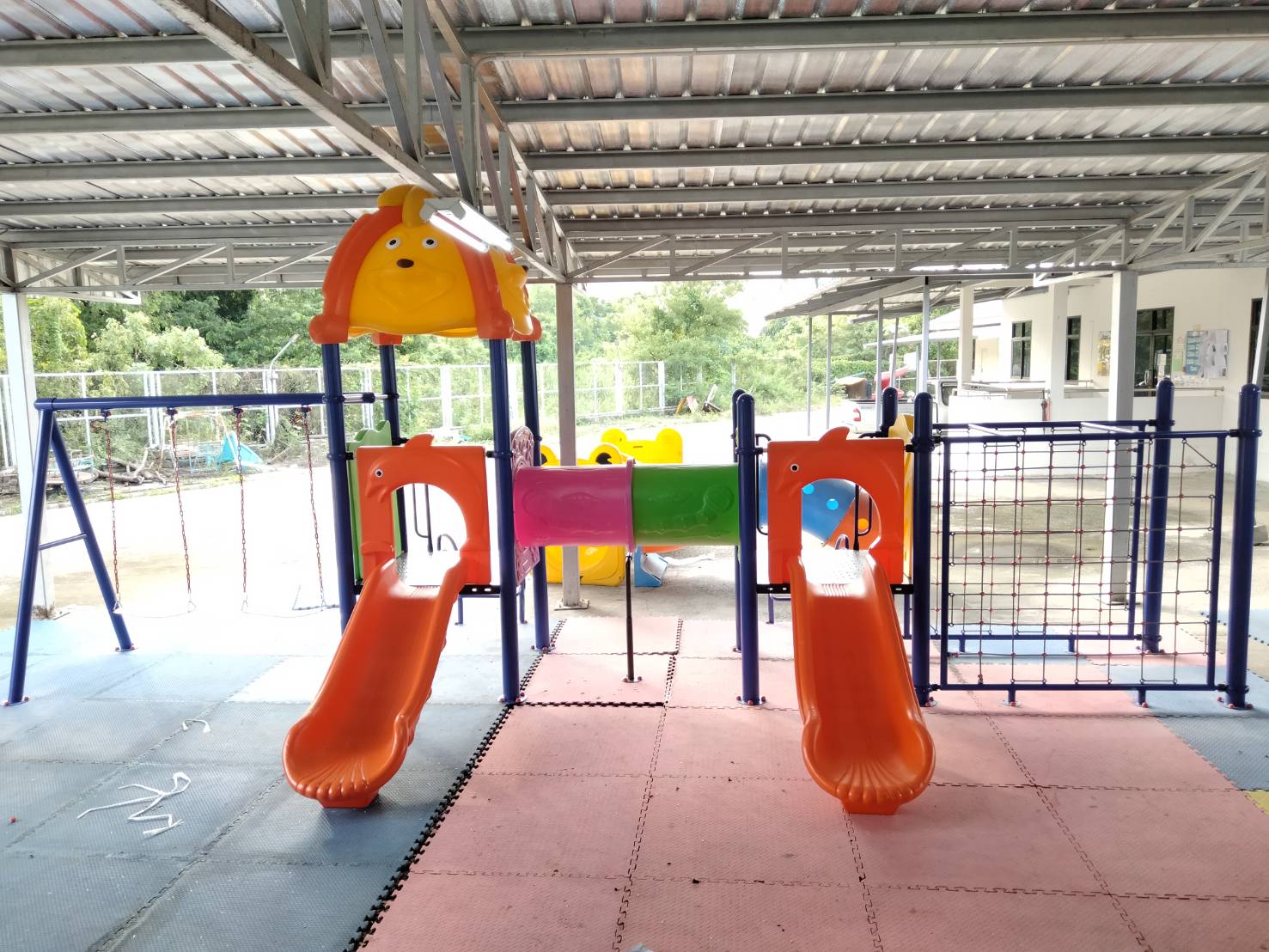 เครื่องเล่นสนามกลางแจ้ง ชุด มิกกี้แสนซน เครื่องเล่นเสริมพัฒนาการ