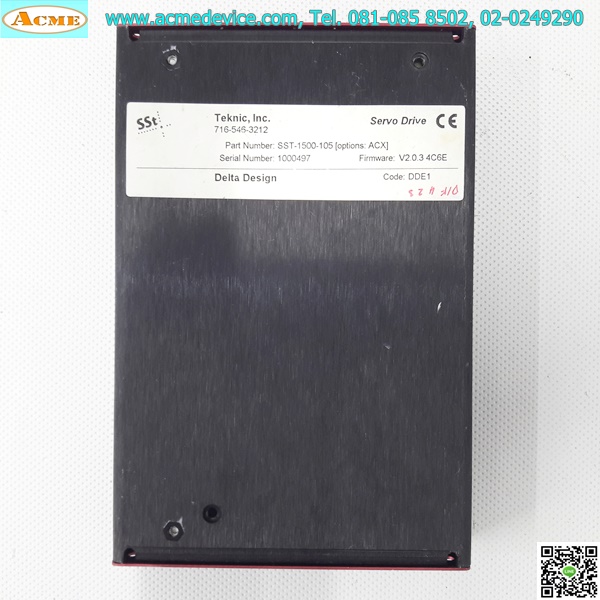 Servo Drive Teknic รุ่น SST-1500-105 (options: ACX), DDE1