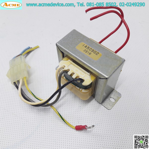 Transfermer รุ่น IA50902, 220/50V, ขนาด 5 mm.x 60 mm.x 50 mm., Isolation