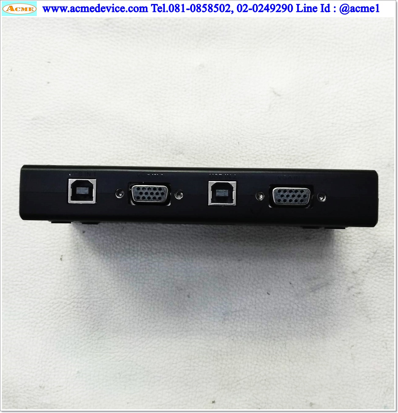 USB KVM Switch Box Ugreen รุ่น 50280, 4 In, 1 Out, VGA 1080P