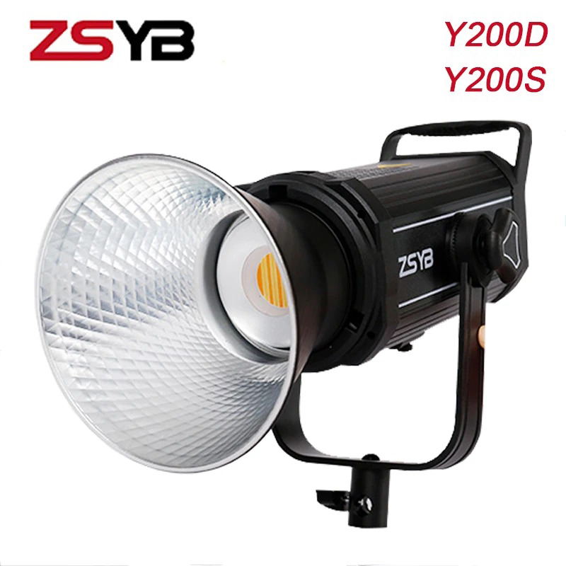 [พรีออเดอร์] ไฟสตูดิโอสำหรับถ่ายภาพและวีดีโอ ZSYB Y200D/Y200S Video Light COB Light Bi-color