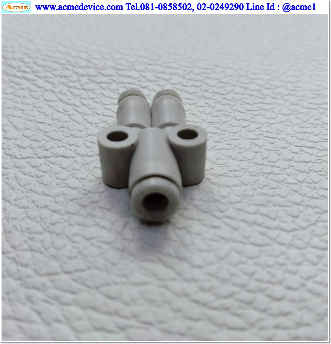 ข้อต่อลม SMC รุ่น KQ2U02-04, Union Y, ข้อต่อลมสามทางแบบตัววาย, สายลม 2-4 มม.