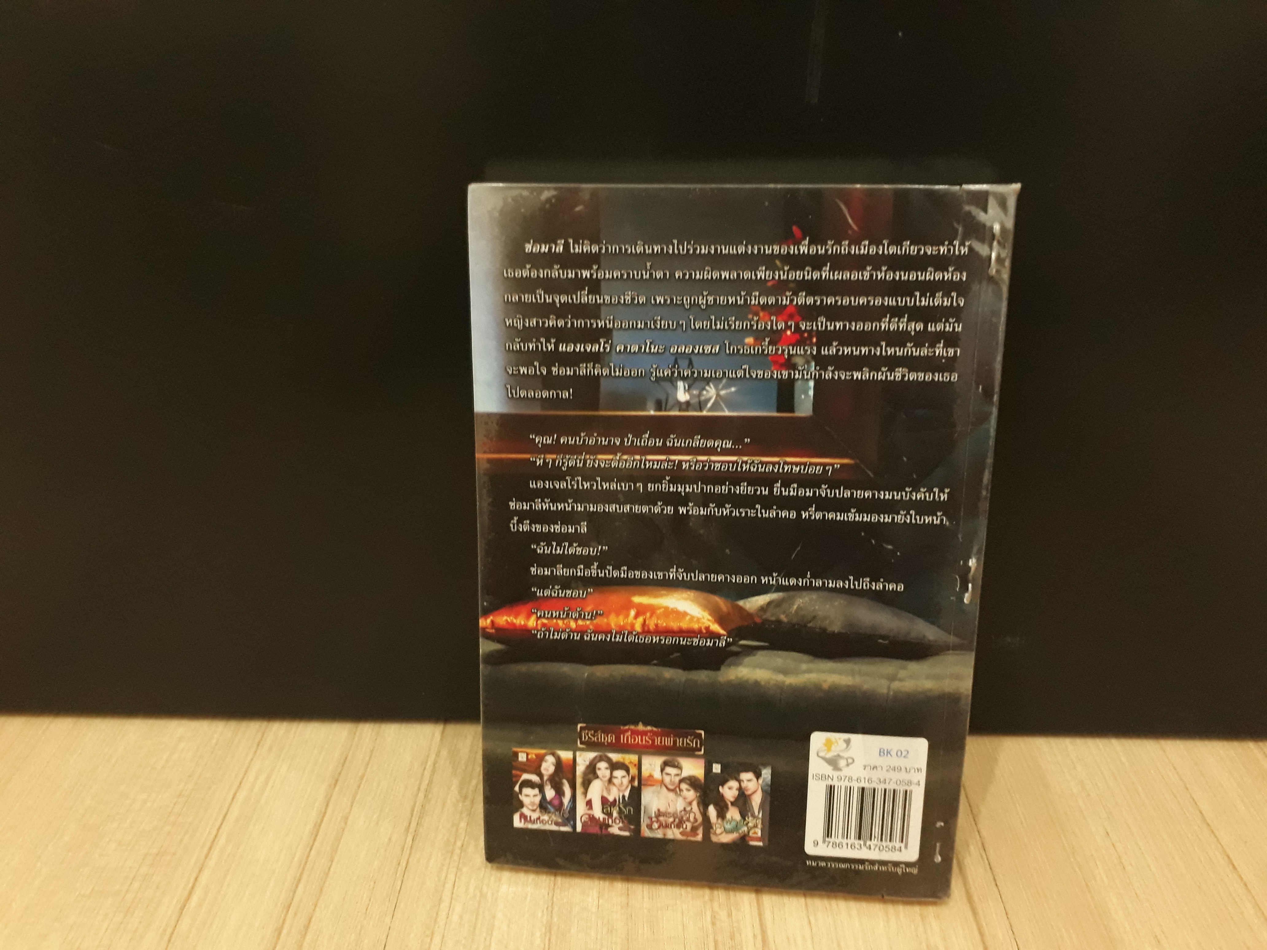 นิยายสภาพเช่า เรื่อง พ่ายรักคนเถื่อน : พรรณารา : ไลต์ออฟเลิฟบุ๊คส์