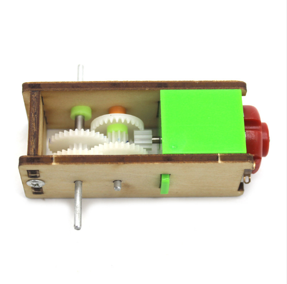 กล่องเกียร์ไม้พร้อมมอเตอร์ 130