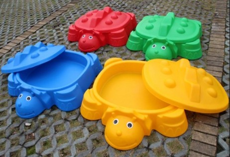 กระบะทรายไดโนเสาร์มีฝาปิด