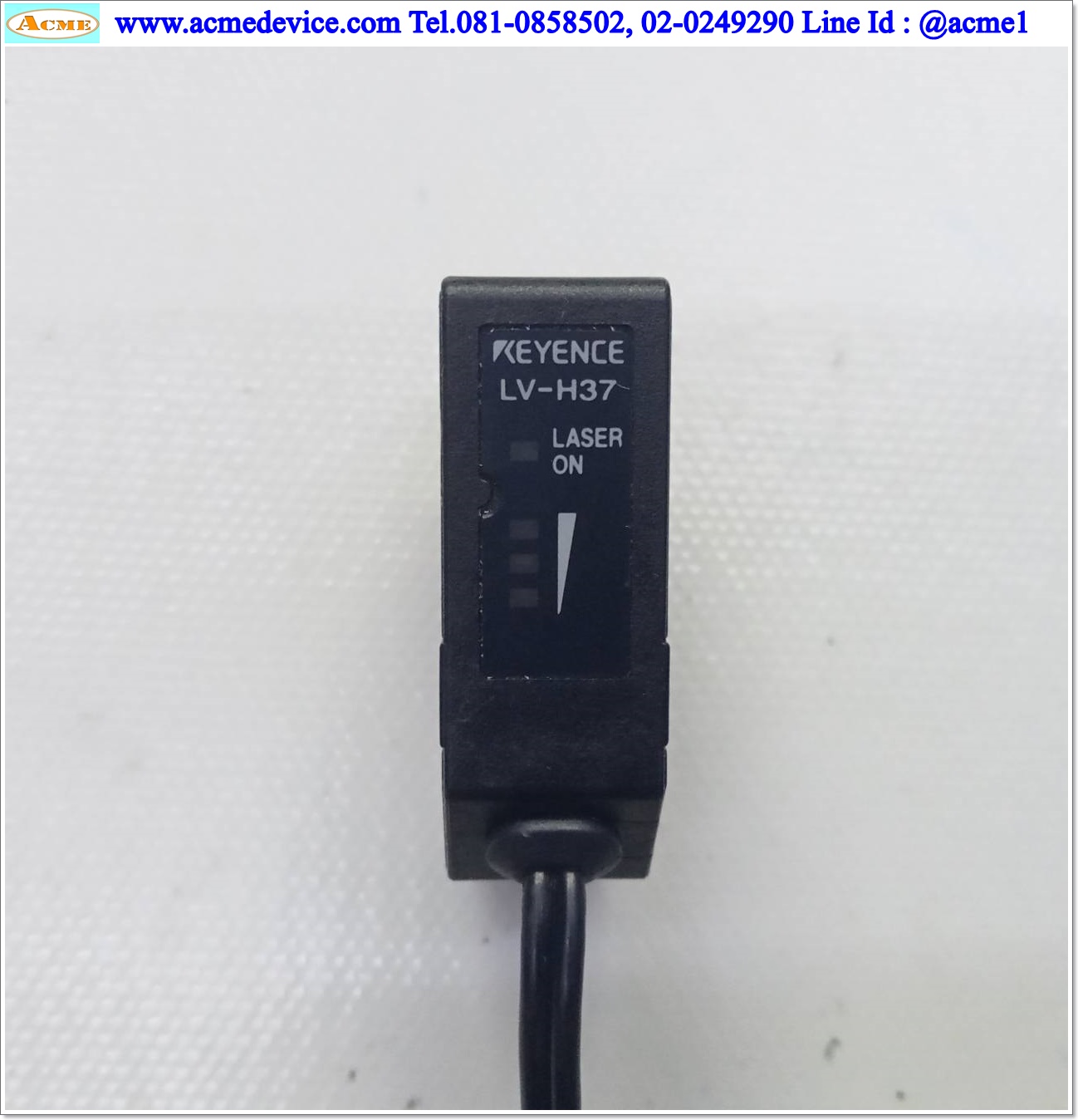 Laser Head Keyence รุ่น LV-H37, ระยะ 70 mm.