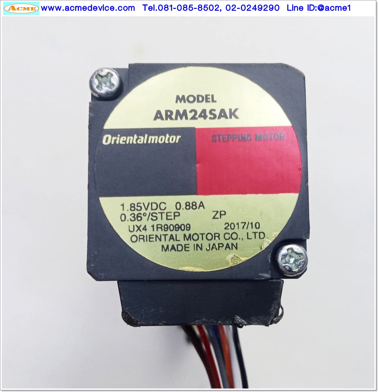 แกนสําเร็จรูป Ball Screw Suruga Seiki รุ่น PG413-L05AG-PAP, Sensor 5Vdc, ขนาด 40x40mm, Stroke 13mm & Stepping Oriental รุ่น ARD-K (Driver set)