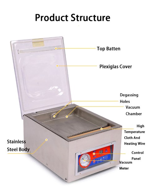 เครื่องซีลสูญญากาศ WESTPACK รุ่น DZ260C