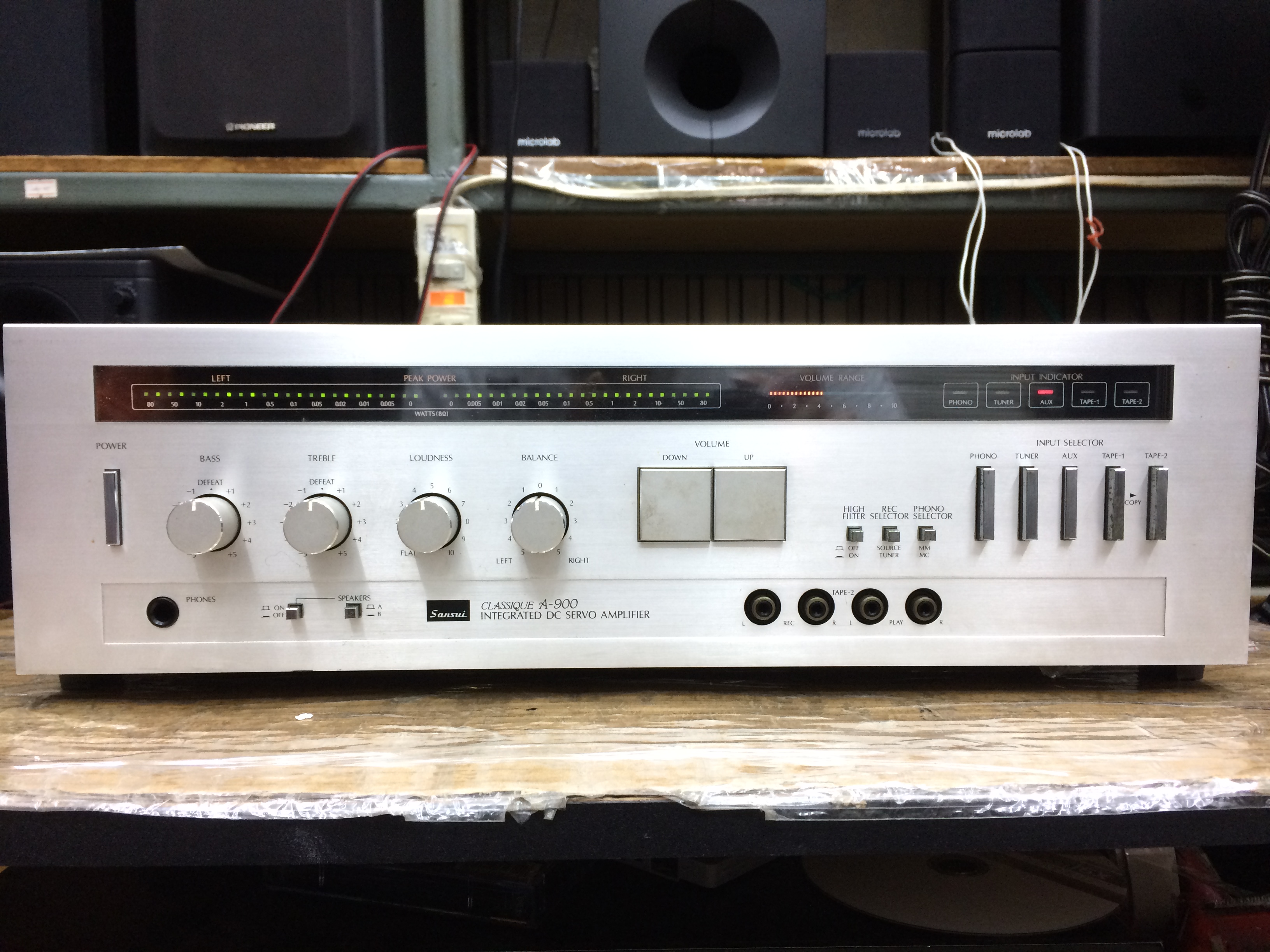 Sansui Classique A-900 Integrated DC Servo Stereo Amplifier (ไฟ110V)