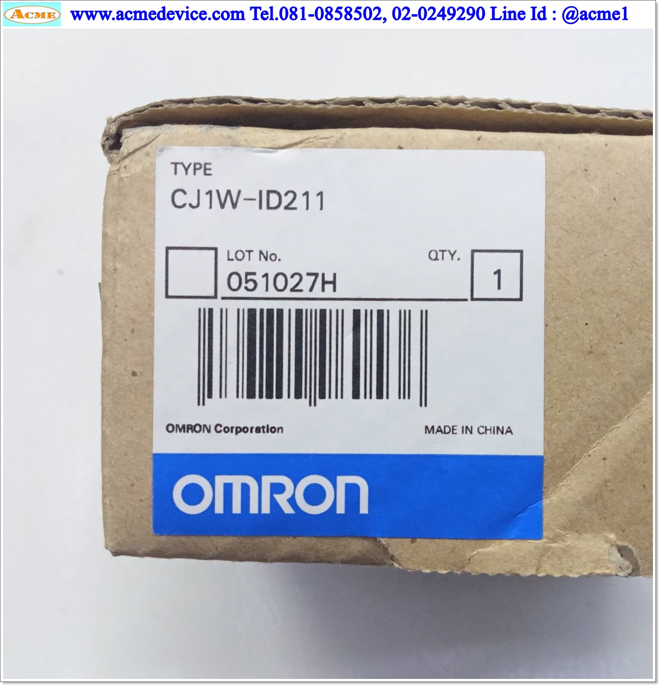 PLC Omron รุ่น CJ1W-ID211, Input Unit
