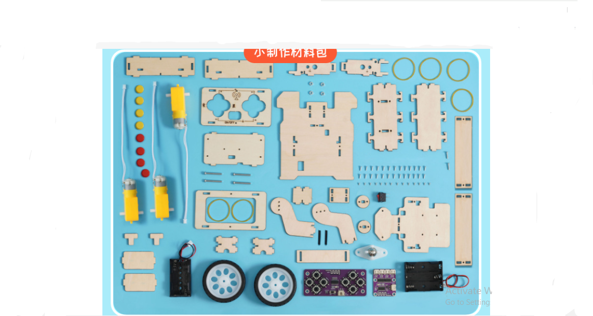 หุ่นยนต์บังคับไร้สายเก็บลูกปิงปอง