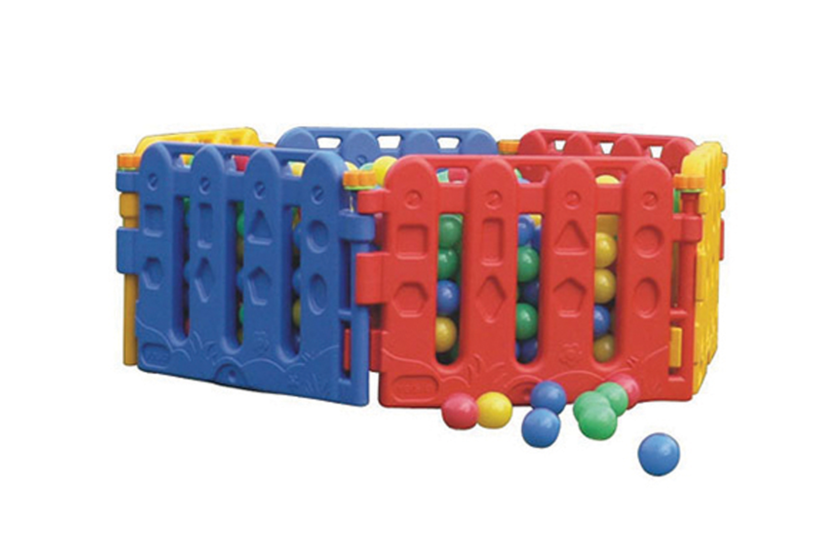 บ่อบอลหกเหลี่ยม