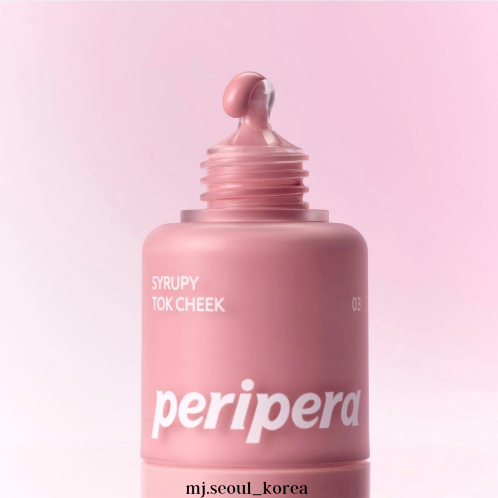บลัชออนเนื้อลิควิด เพริเพร่า Peripera Syrupy Tok Cheek 9g #03 Friendship Mauve