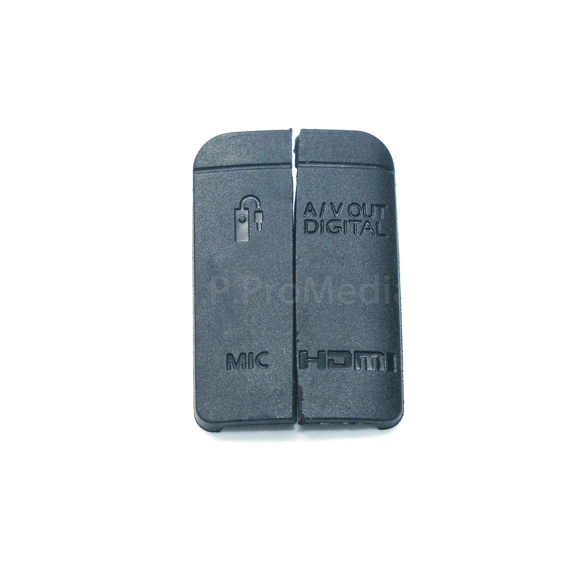 ยางปิดช่องUSB และช่อง Mic สำหรับกล้อง Canon 6D สินค้าตรงรุ่น สามารถติดตั้งแทนที่เดิมได้เลย