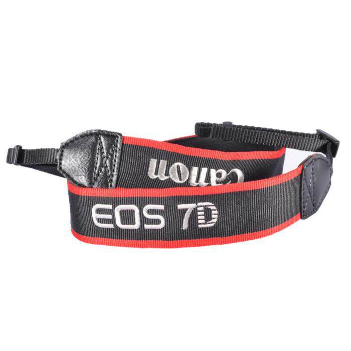 สายคล้องกล้องของเทียบ พิมพ์โลโก้ Canon 6D 7DII 7D 5Dll 5Dlll 60D 70D 80D