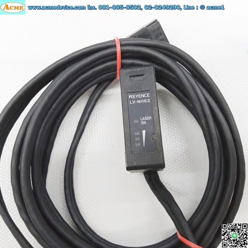 Laser Head Keyence รุ่น LV-NH62,.(ใช้กับแผ่นสะท้อน) ระยะ 2 - 8M