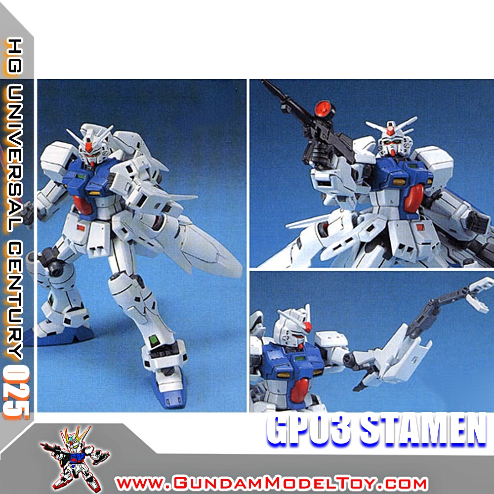 HGUC 1/144 RX-78GP03S GUNDAM GP03 STAMEN