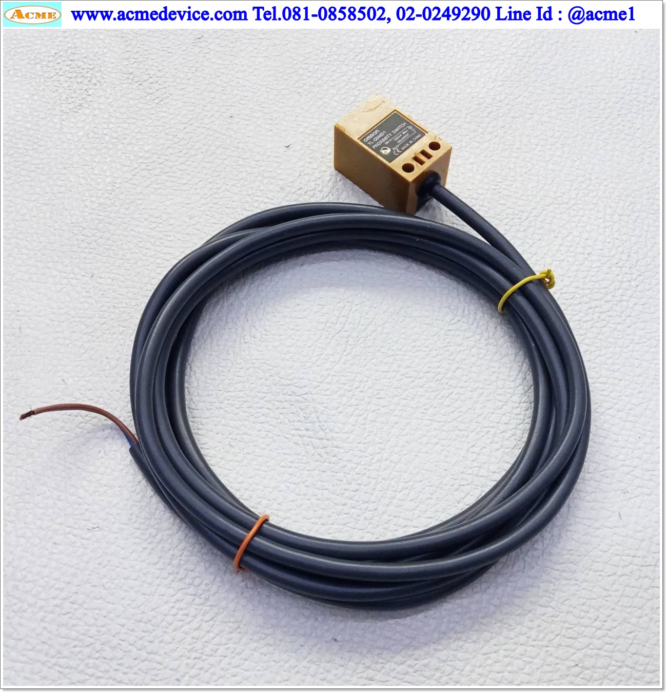 Proximity Omron รุ่น TL-Q5MD1, Front 17x17, ระยะ 5 mm., 2Wire, NO, Inductive