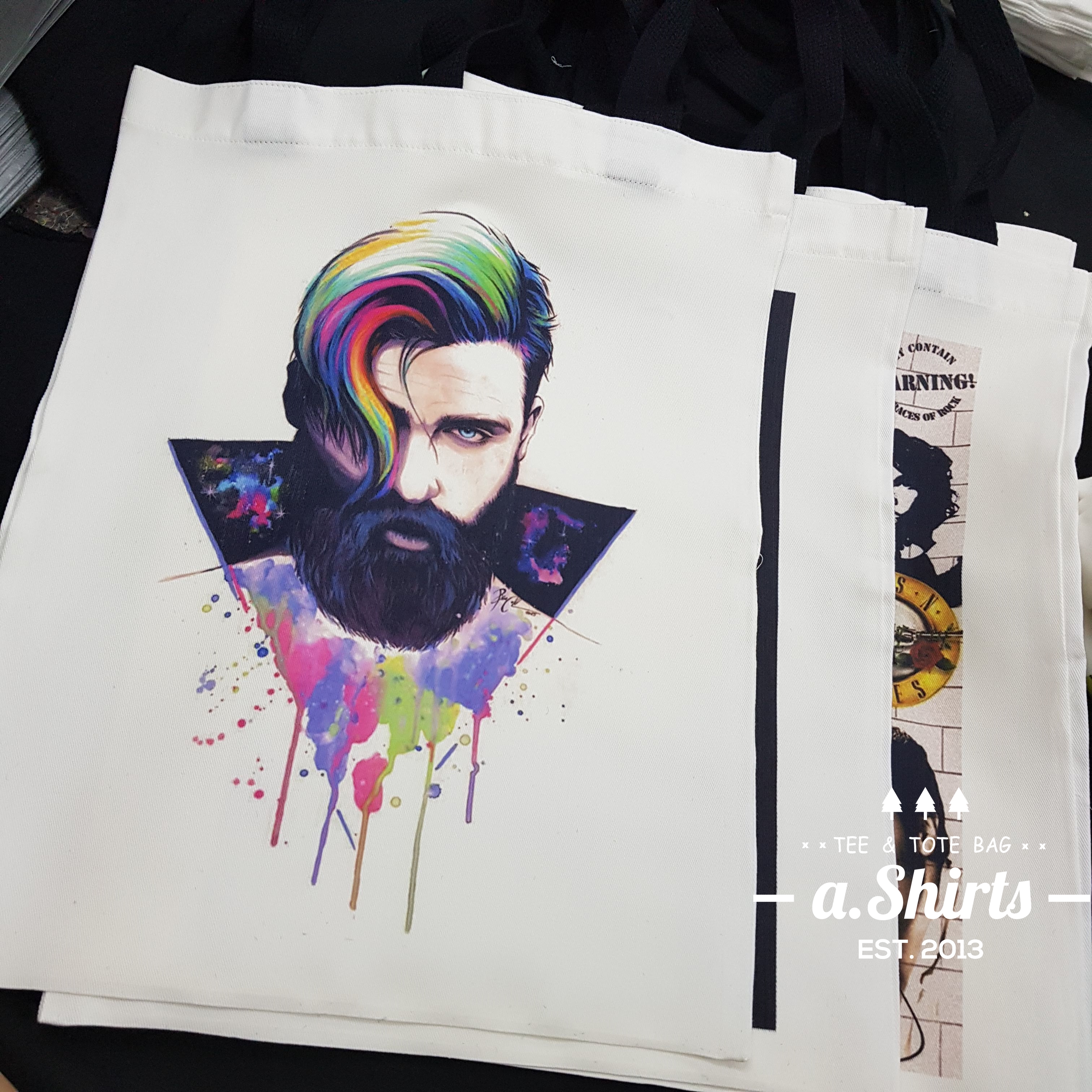 ถุงผ้า กระเป๋าผ้าสกรีน