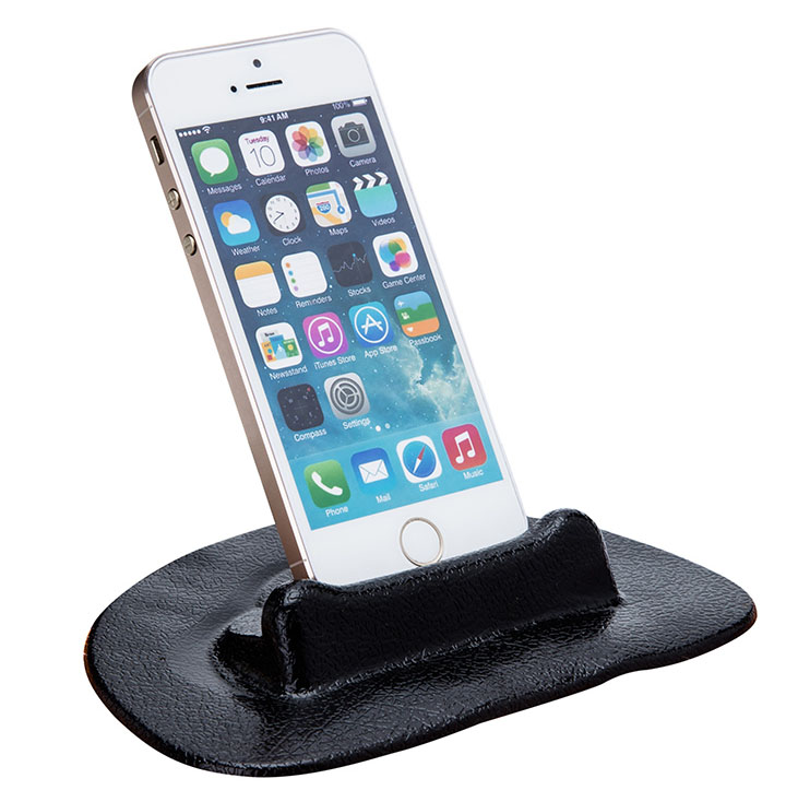 ที่วางยึดมือถือในรถ SmartStand ซิลิโคนแท้ (สีดำ)