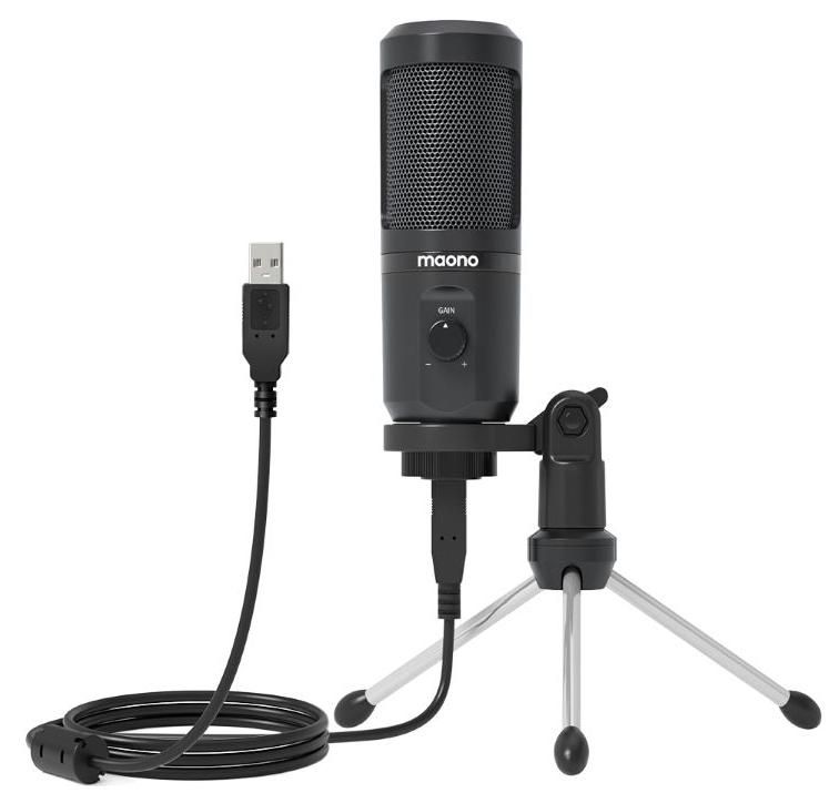 ชุดไมโครโฟน MAONO AU-PM461TR Portable USB Microphone Kit ประกันศูนย์ 1 ปี [By Order รอ 3-4วัน]
