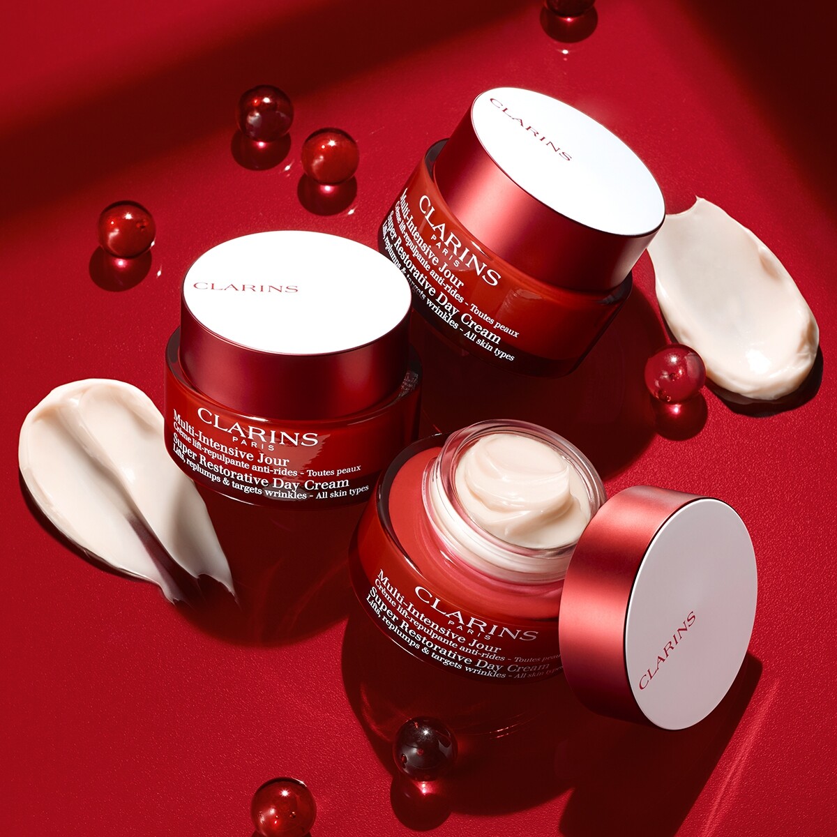 ครีมบำรุงผิวคลาแรงส์ Clarins Super Restorative Day Cream 15ml